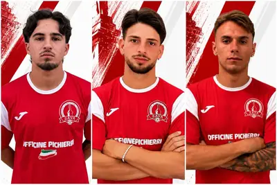 Da sx: Giovanni Villani, Antonio Quazzico e Christian Rizzo