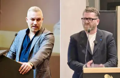 Da sx: Giuseppe Manfuso e Gennaro Oliva