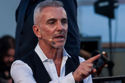 Federico Buffa (tutte le foto sono di Aurelio Castellaneta)