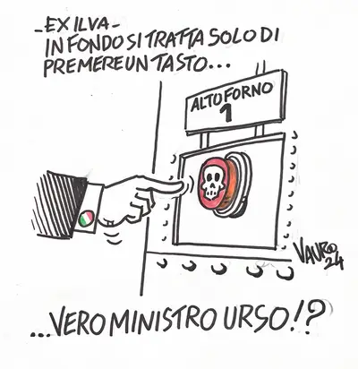 La vignetta di Vauro