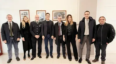 Visita in carcere del Sen. Turco