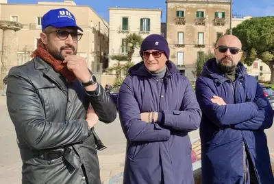 Da sx: Pietro Pallini, Gianfranco Solazzo e Giovanni D’Arcangelo