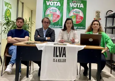 Da sx: Antonio Lenti, Angelo Bonelli, Fulvia Gravame, Rosa D’Amato