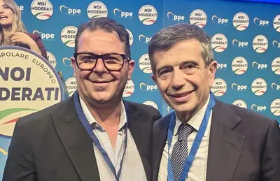 Davide Pizzulli con Maurizio Lupi