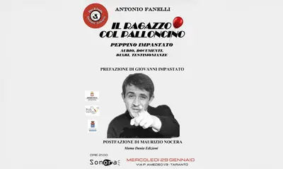 Fanelli presenta "Il ragazzo col palloncino" a Taranto