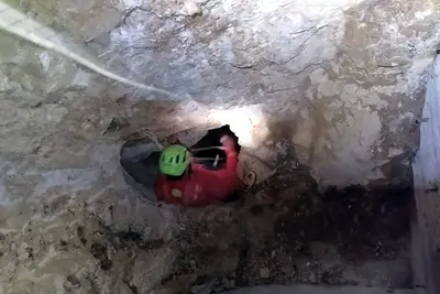 Speleologo disperso in una grotta a Martina Franca
