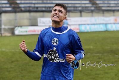 Rocchino Mangialardi, autore del gol vittoria