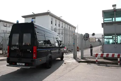 Il carcere Carmelo Magli di Taranto (foto Massimo Todaro)