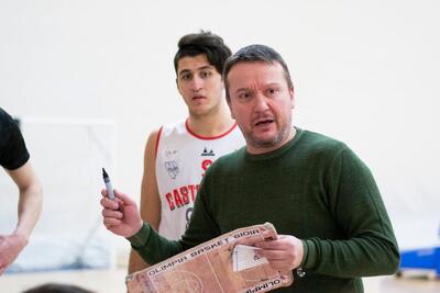 Andrea Polucci, coach della Valentino Basket Castellaneta