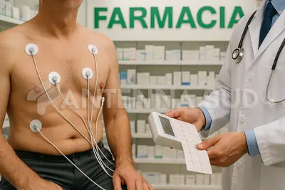 Esami cardiaci ora anche in farmacia (foto AI: Todaro/AntennaSud)
