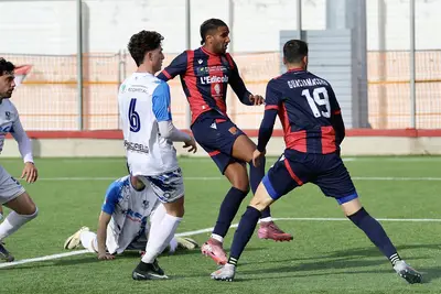 Davide Incerti mette a segno il 2-0 (foto Franco Capriglione)