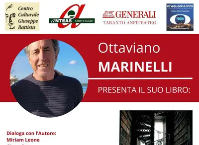 Ottaviano Marinelli presenta “Monologhi. Prose & Versi” alla Biblioteca di Grottaglie