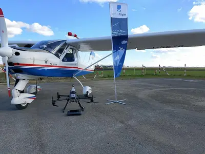 Voli di droni e aerei, sperimentazione europea a Grottaglie