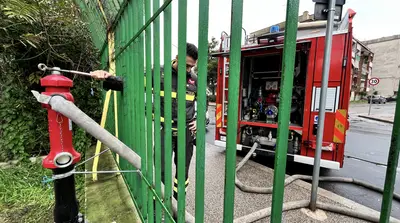 Lotta agli incendi, installato idrante nel quartiere Tamburi