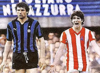 Nazzareno Canuti con Paolo Rossi