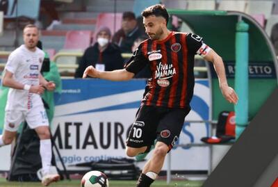 Alessio Curcio nella foto Calcio Foggia