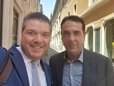 Da sx: Michele Lampugnani e Mino Di Noi