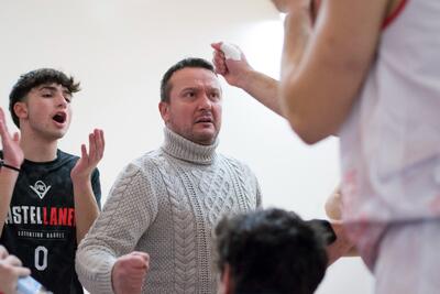 Andrea Polucci, coach della Valentino Basket Castellaneta