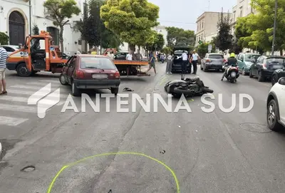 Grave incidente in centro a Martina Franca