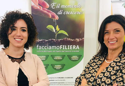 Da sinistra: Grazia Bozza e Daniela Barreca