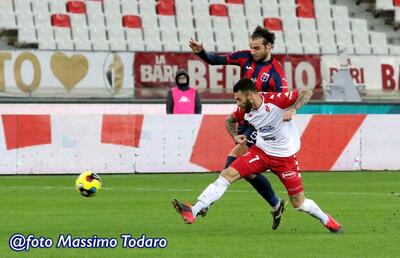 Walter Zullo (qui a Bari) è in forte dubbio