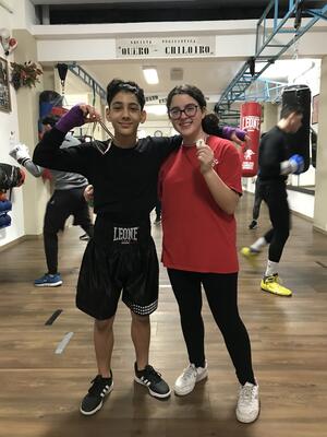 Vincenzo Carparelli e Marina Sportillo vincitori fase regionale sparring-io