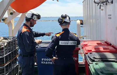 La nave turca sanzionata dalla Guardia Costiera