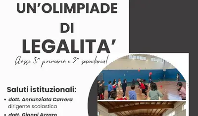Un'Olimpiade di Legalità