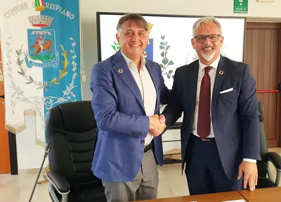 Fabio Tagarelli con Luca Lopomo