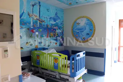 Ospedale SS Annunziata - Pediatria sezione di oncoematolgia pediatrica (foto Todaro/AntennaSud)
