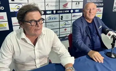 Enzo Sapia con Fabrizio Lucchesi