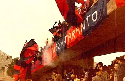 I tifosi del Taranto allo Zaccheria, stasera non ci saranno