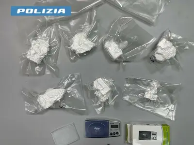 La cocaina sequestrata