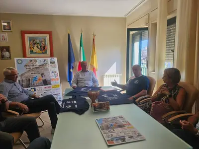 Un momento della presentazione (foto Facebook Atletica Lentini)