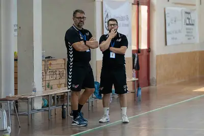 I due tecnici (Foto Federico Barranco)