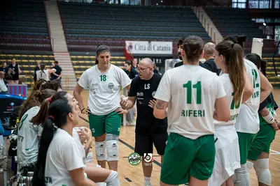 Coach Luca Scandurra (foto Melilli Volley)