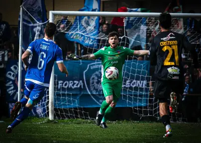 Il portiere Iovino (Foto Simona Amato)
