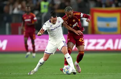 Fiorentina-Roma, Harrison, Wesley - Via onefootball (Photo by Paolo Bruno/Getty Images)