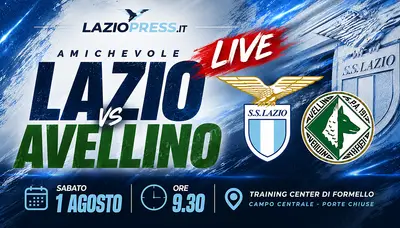 Amichevole, Lazio-Avellino - LazioPress