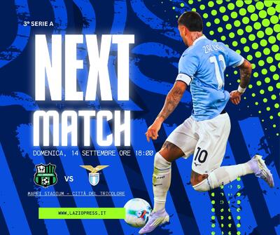 Sassuolo-Lazio Next Match - LazioPress