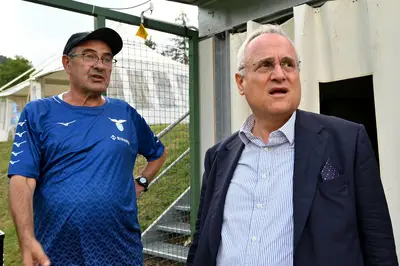 Lotito e Sarri