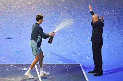 Sinner, Binaghi - Via onefootball (Photo by Valerio Pennicino/Getty Images)