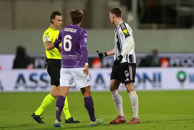 Fiorentina, Juventus, Doveri, ranieri, Vlahovic - Via onefootball (Photo by Gabriele Maltinti/Getty Images)