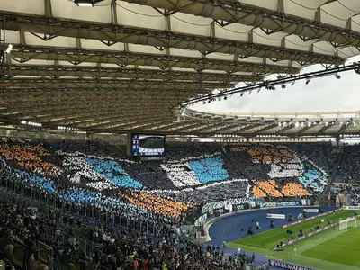 Coreografia Lazio-Napoli