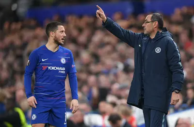 Sarri e Hazard