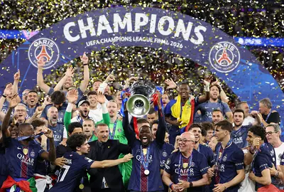 PSG, Champions League - Via onefootball (Photo by Carl Recine/Getty Images)