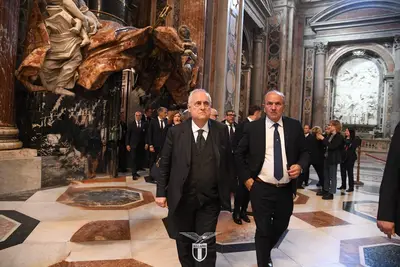 lotito fabiani papa francesco