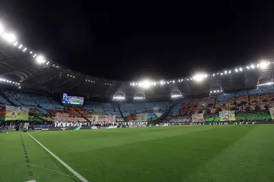 Coreografia derby Lazio