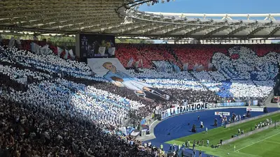 Coreografia curva nord lazio