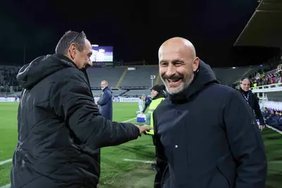 Italiano e Sarri. Foto: Vicario/Fiorentinanews.com